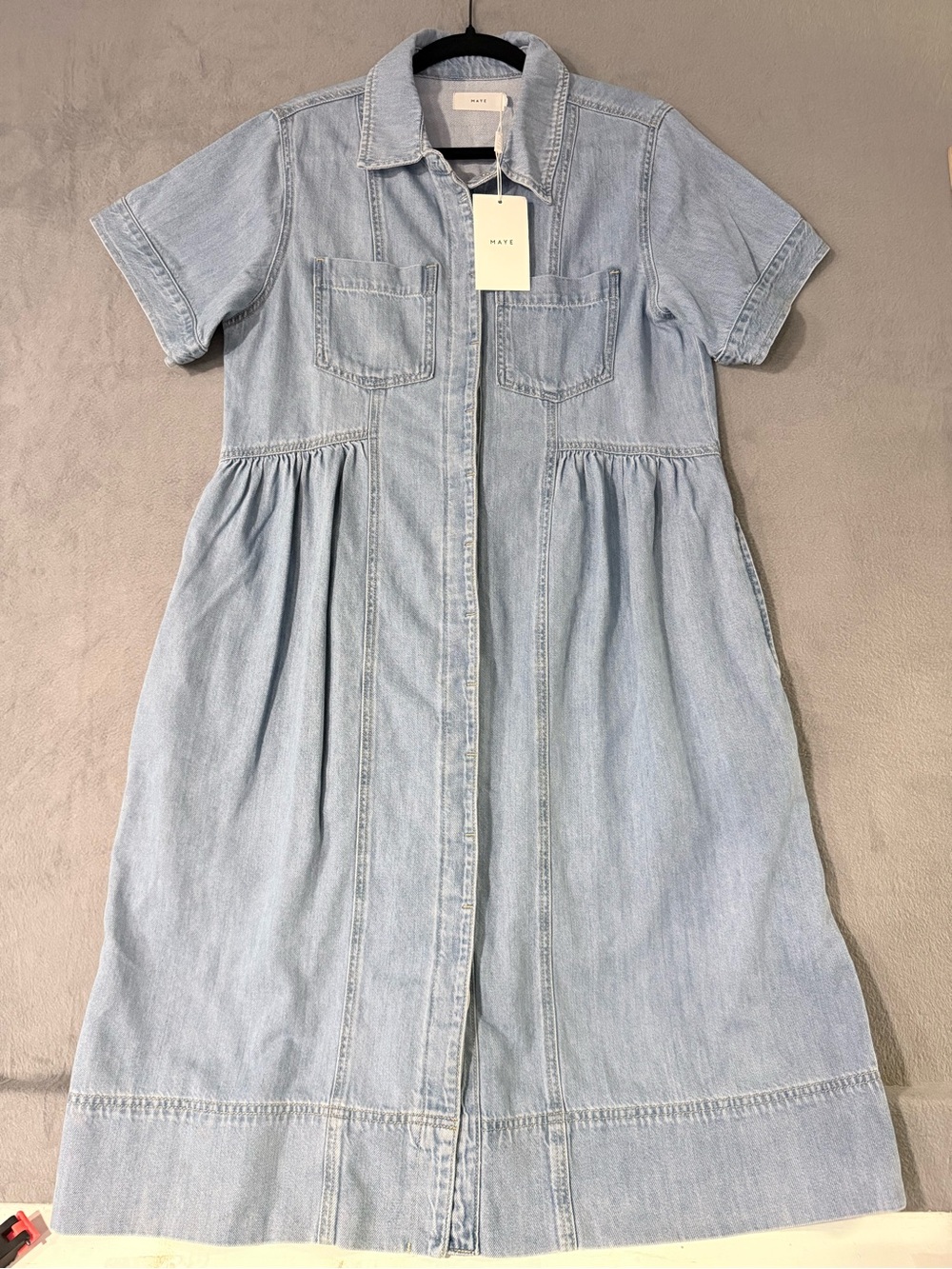 Maye - Montana Denim Shirt Dress
